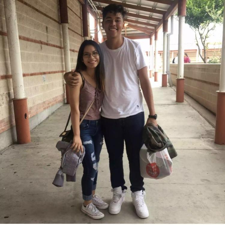 Our first picture together in 2017. The beginning of our forever!