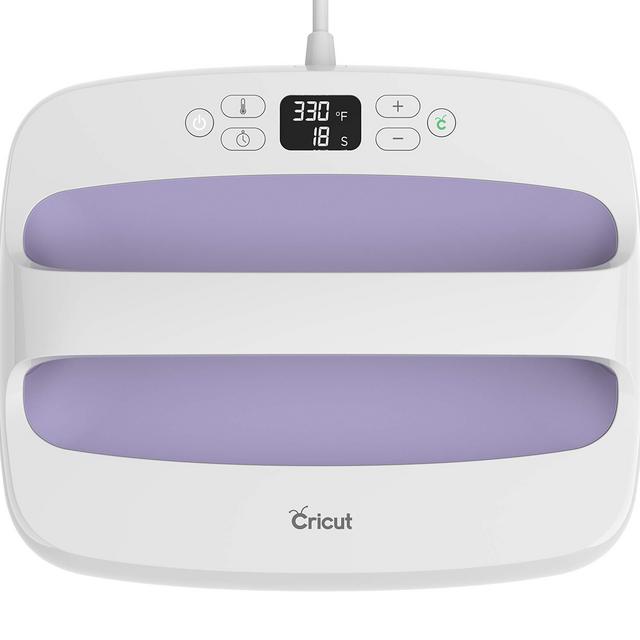 Cricut EasyPress 2 Heat Press Machine (12" x 10"), Ideal for Sweatshirts, T-Shirts, Blankets More, Precise Temperature Control, Features Insulated Safety Base Auto-Shut Off, Lilac