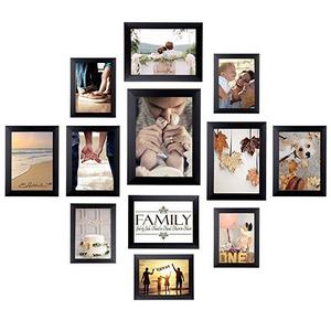 HOMEMAXS Picture Frames Collage Set of 12 Photo Frames
