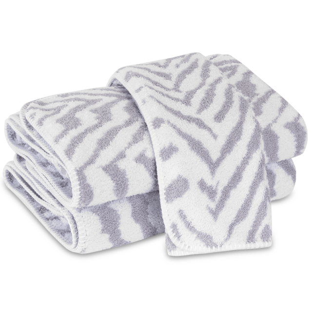 Monogrammed Quincy Washcloths from Matouk