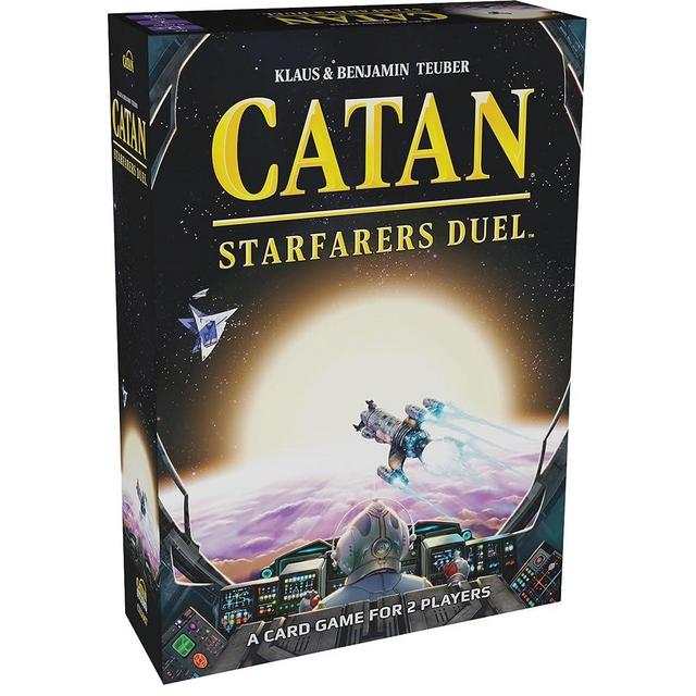 CATAN Starfarers Duel Board Game - A Thrilling Two Player Space Adventure! Strategy Game, Family Game for Kids and Adults, Ages 12+, 2 Players, 120 Minute Playtime, Made by CATAN Studio