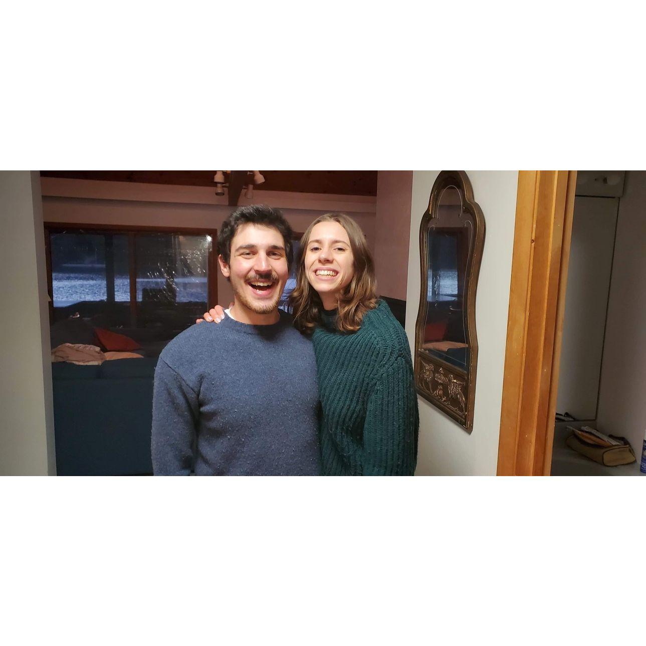 December 2020. At Lake Winnipesaukee!