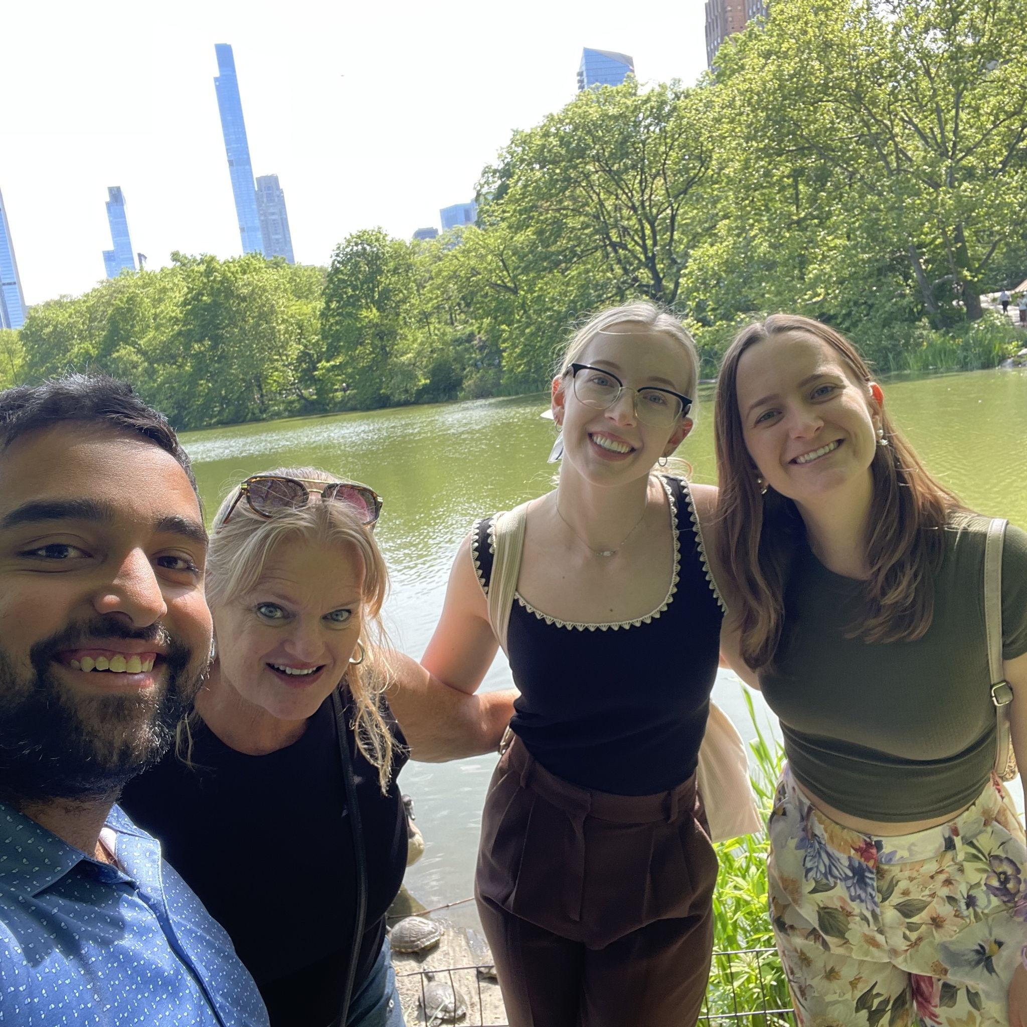 Don't miss the turtle party at the bottom of the photo!