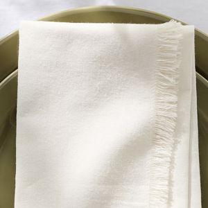 Hawkins New York Essential Dinner Napkins, Set of 4, Ivory