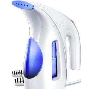 HiLIFE Steamer for Clothes, Portable Handheld Clothing Steamer, 240ml Big Capacity, 700W, Strong Power, Fabric Quick Wrinkle Remover with Brush for Home, Office, Travel (ONLY 120V) -Blue