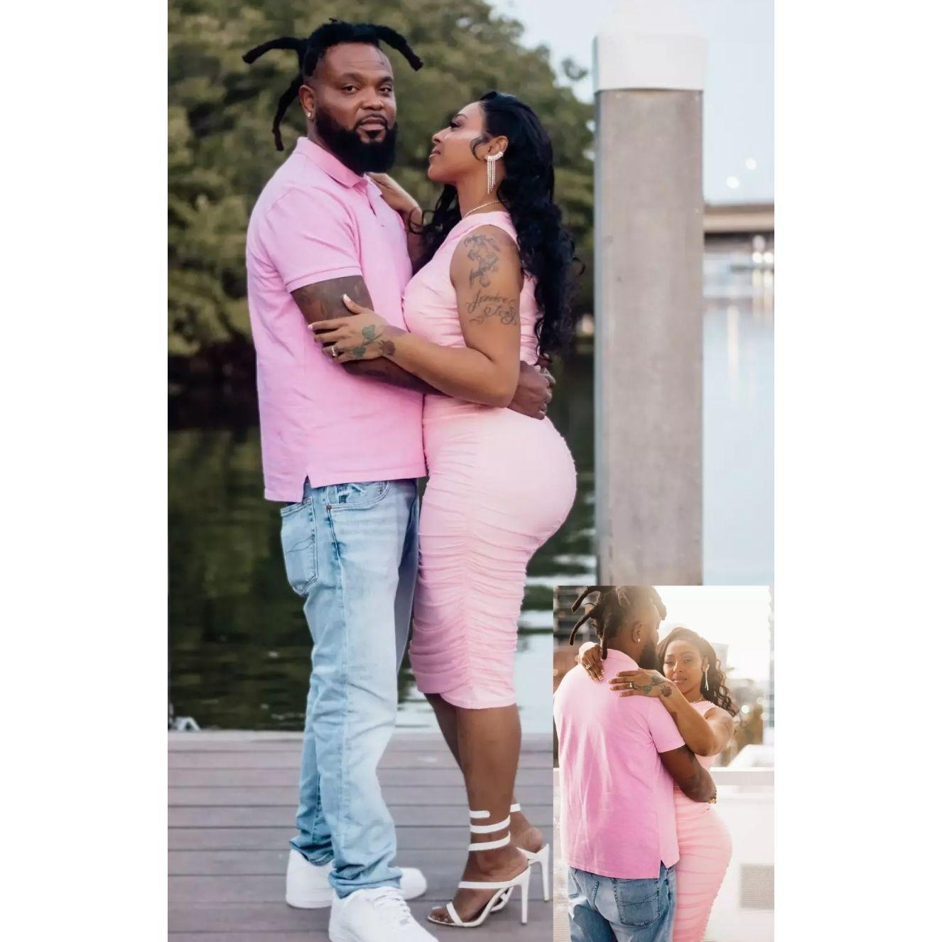 Our engagement photo we fell in love with