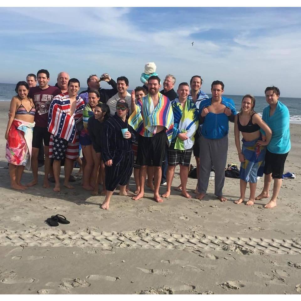 Rob's FAVORITE weekend- Polar Bear Plunge