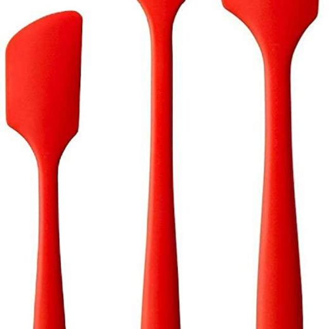 GIR: Get It Right All Silicone Mini, Skinny & Ultimate Spatula 3 Pc Set (Red)