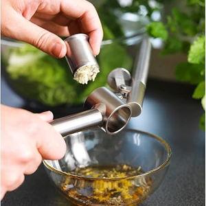 Ikea KONCIS Garlic Press, Stainless Steel, Pack of 1