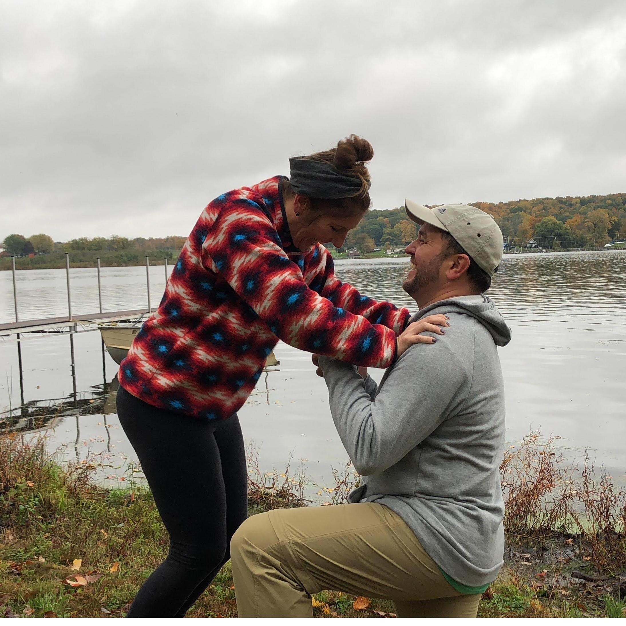 She said YES!