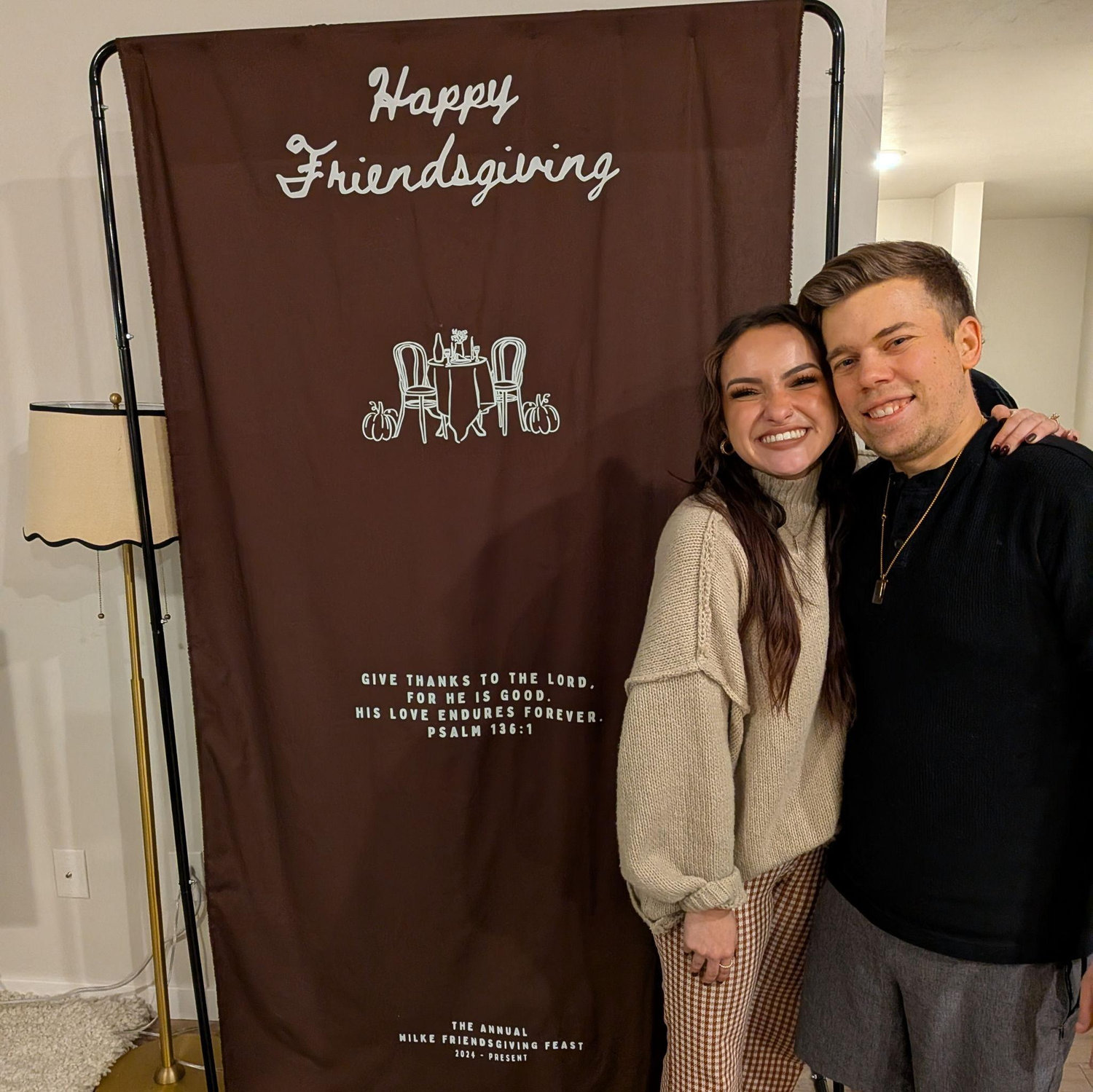 Our 2nd year hosting Friendsgiving with our friends