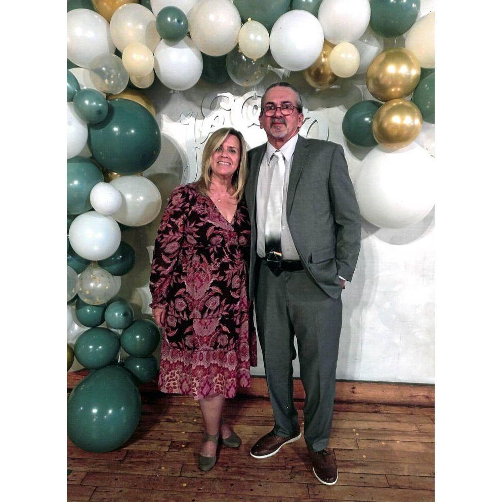 Our second date., a wedding....was this a sign?
