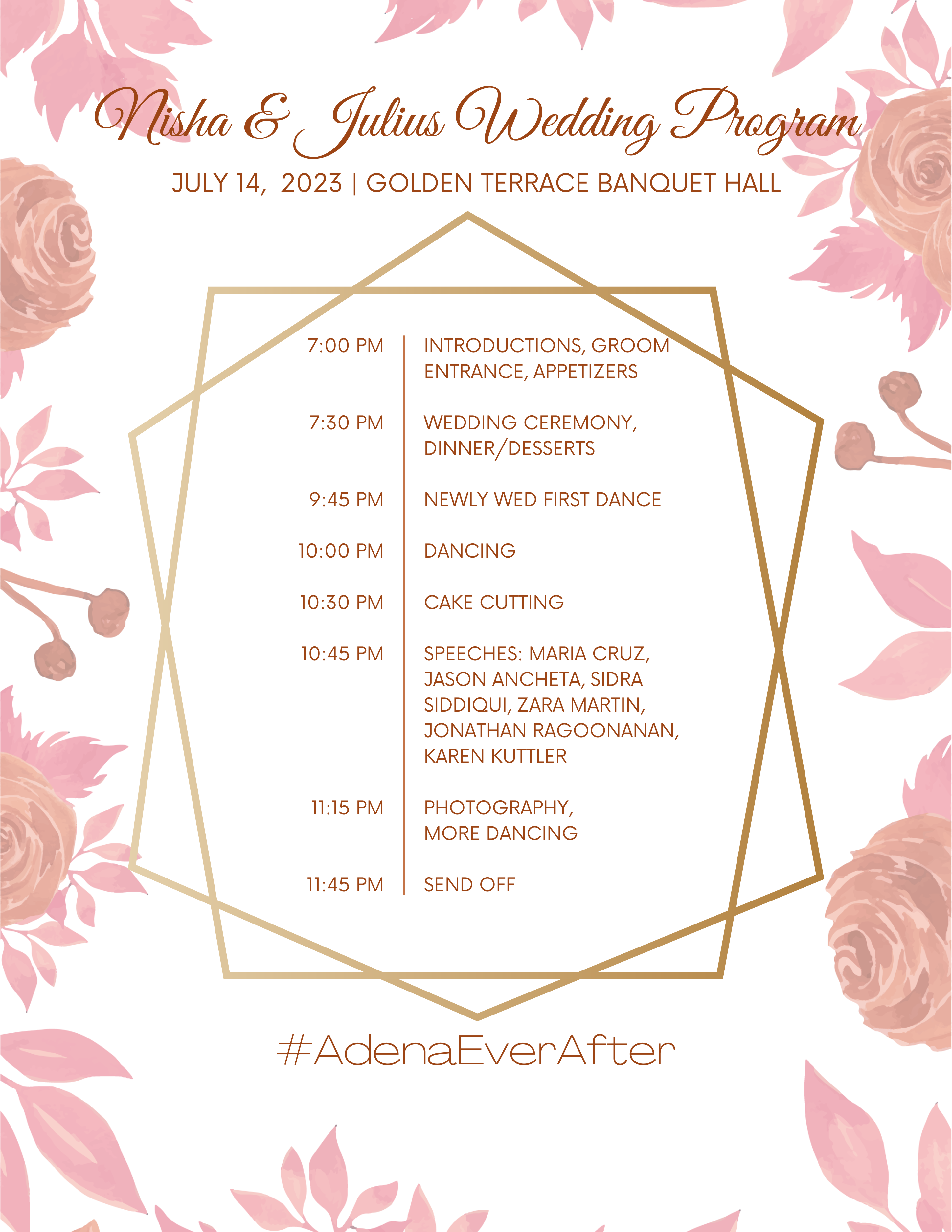 The Wedding Website of Nisha Chowdhury and Julius Adena