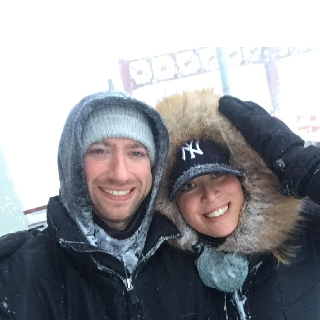 Our first snowstorm