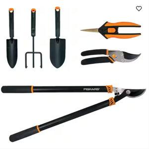 6-Piece Essentials Heavy-Duty Garden Tool Set