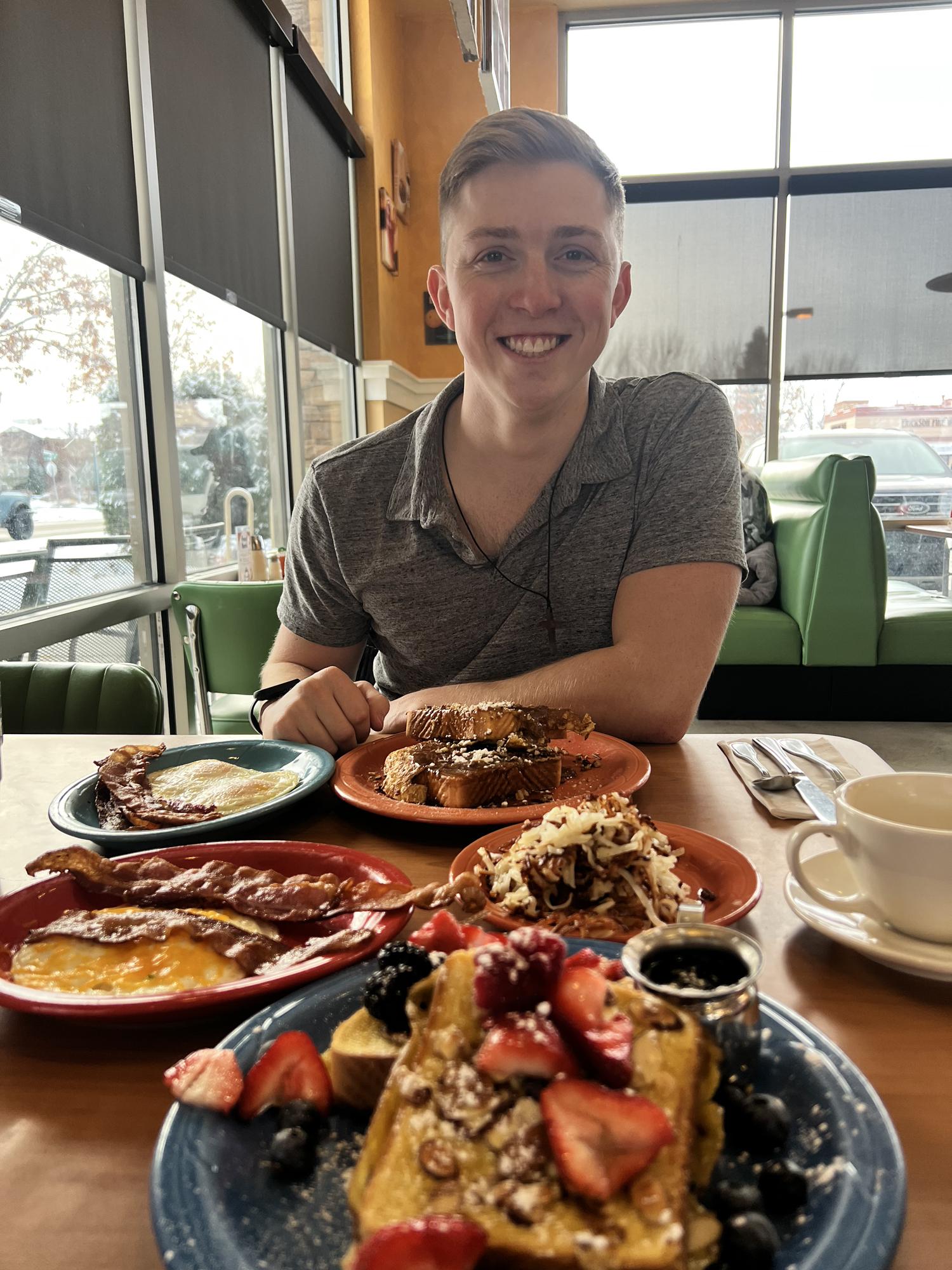 Recreating our first date on our 1 year anniversary