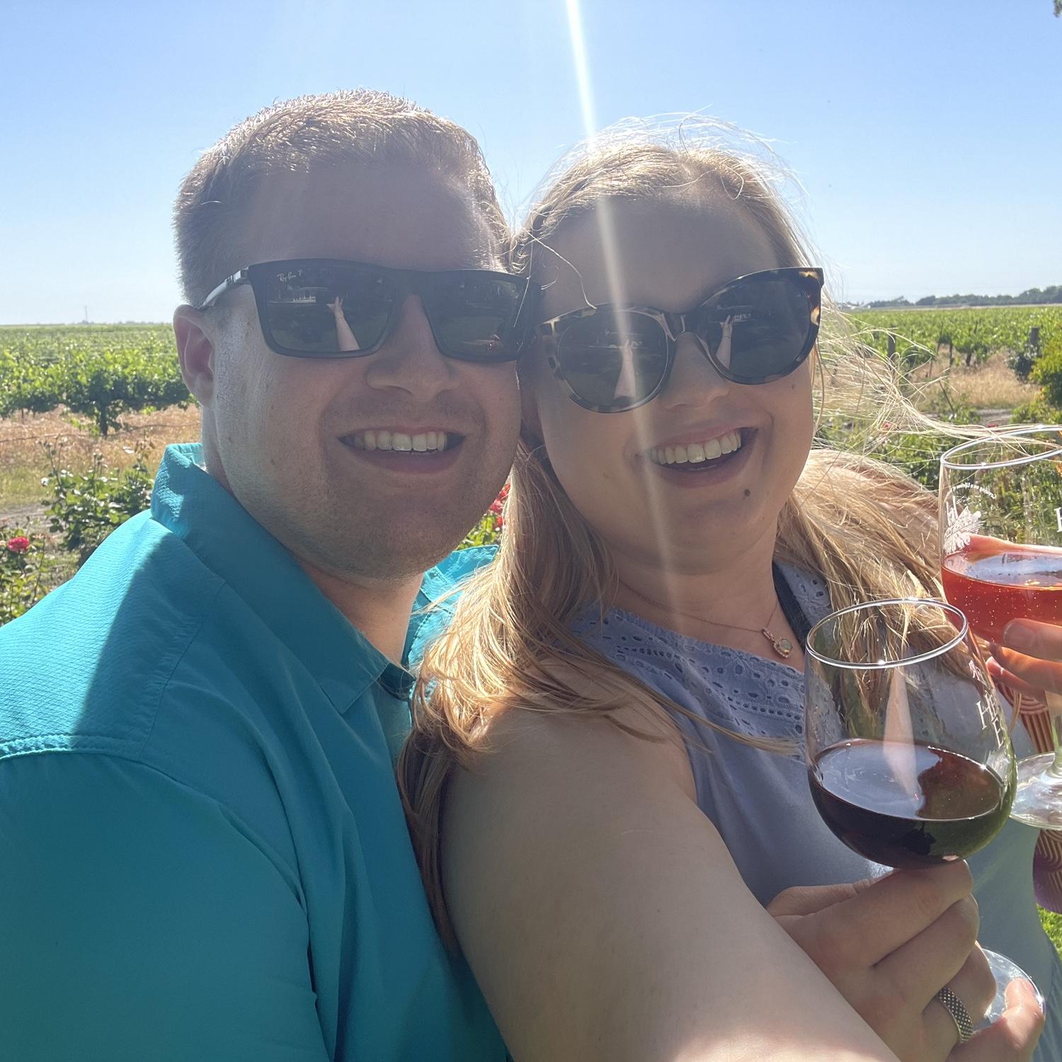 On cloud wine! 🍷