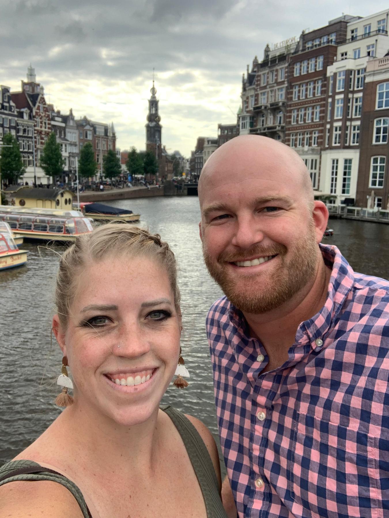 Our first international trip together took us to Amsterdam and Ireland this summer!