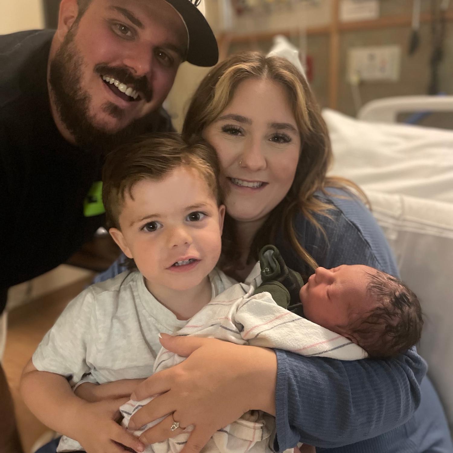 Jagger was born August 20th 2025 sharing a birthday with Josh’s dad!