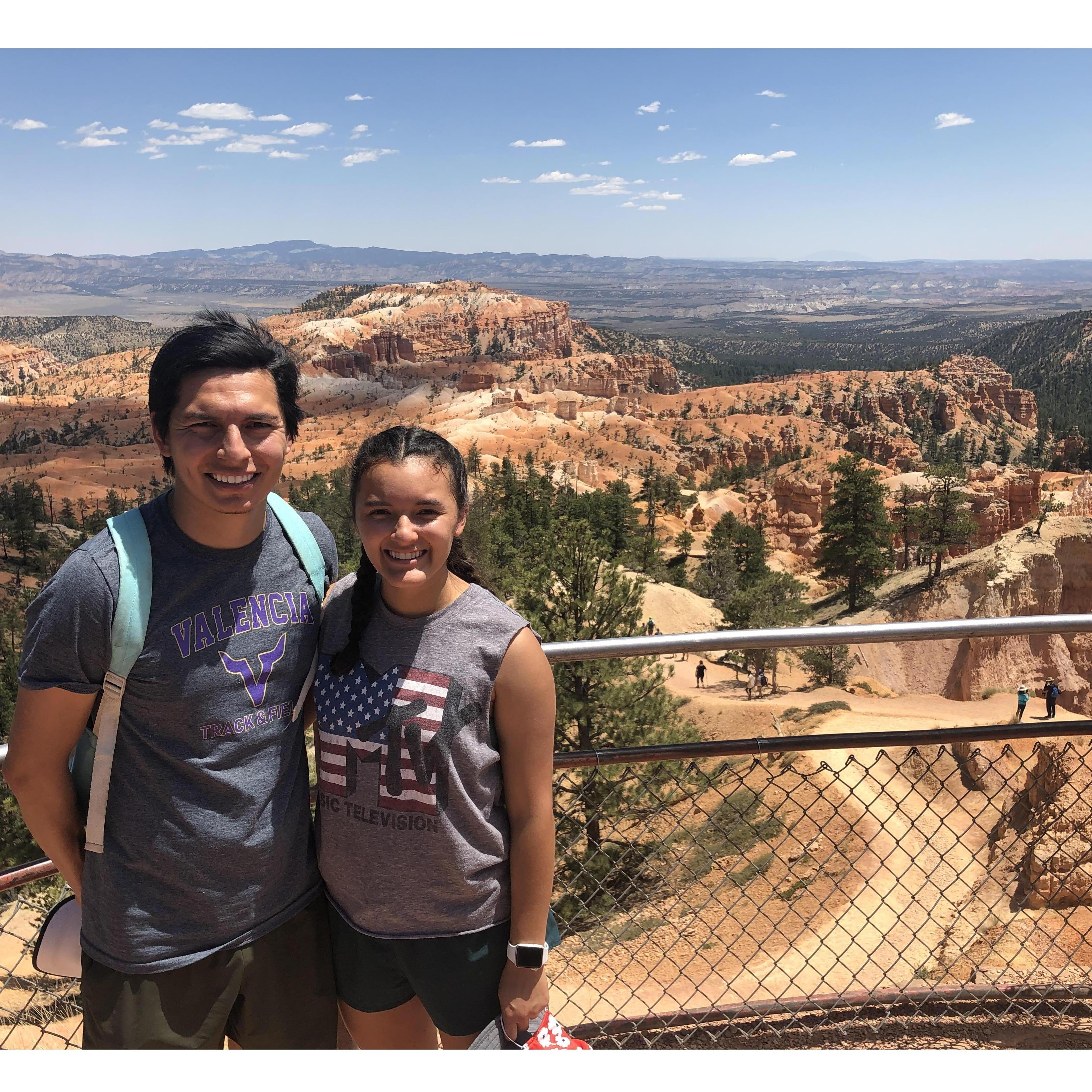 Hike in Bryce Canyon, UT
August 2020
