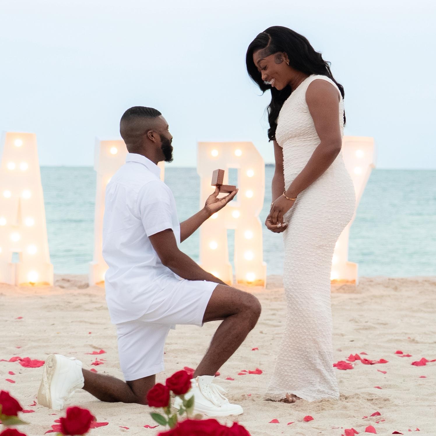 She said YES!