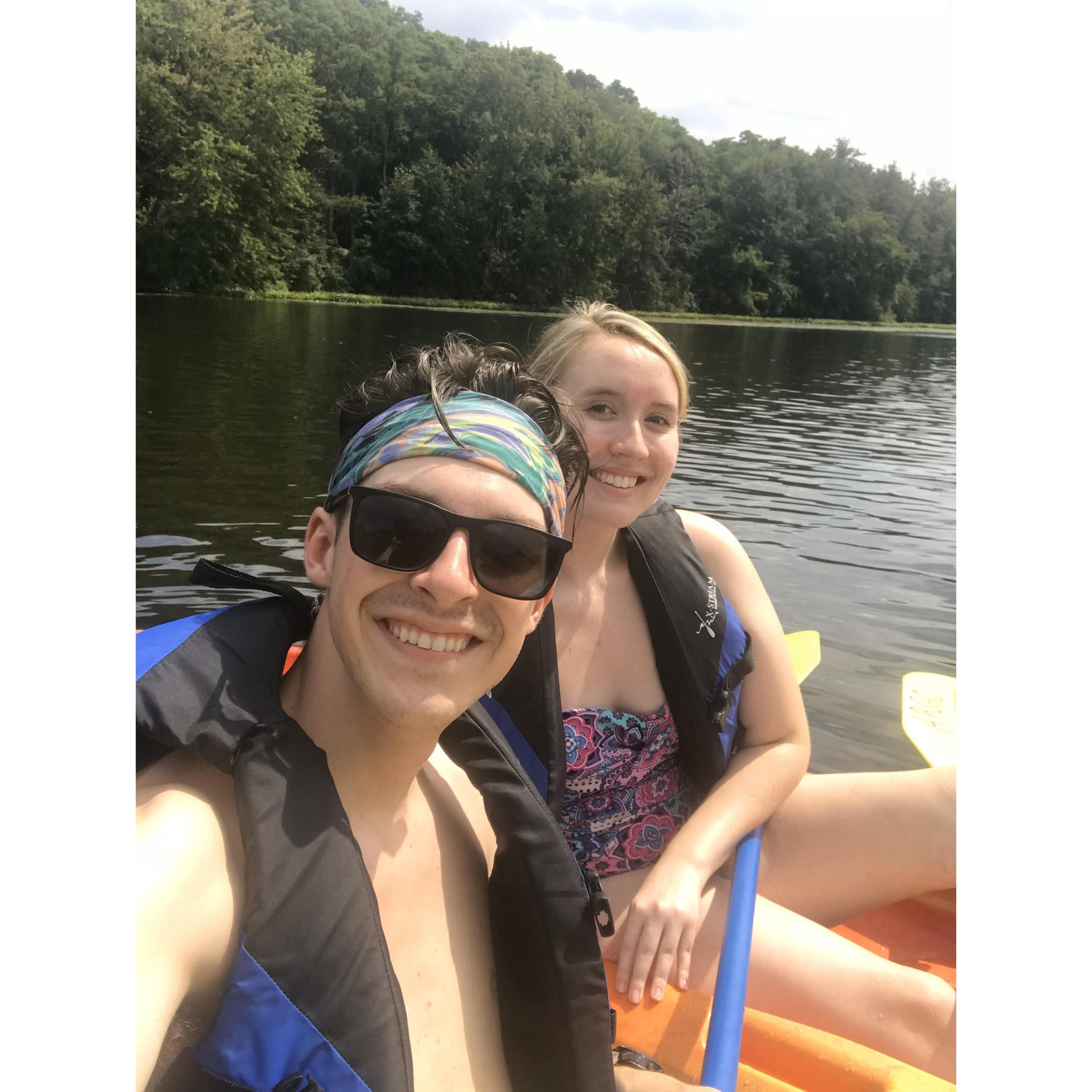 Kayaking the Huron River 2019