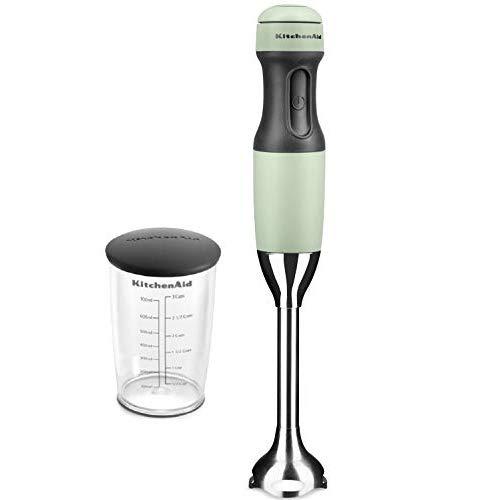 KitchenAid KHB1231API Hand Blender 2-Speed, Matte Pistachio Green