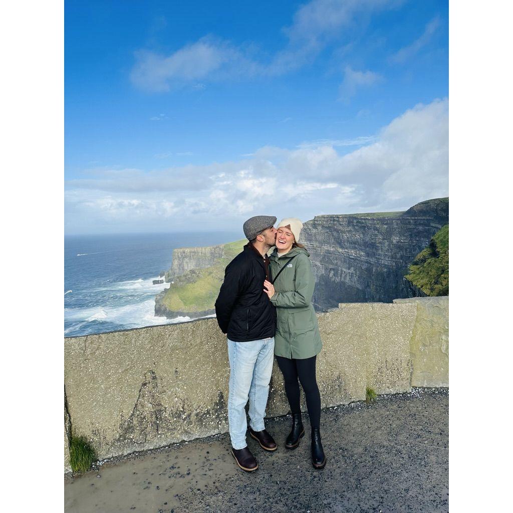 Visiting the Cliffs of Moher