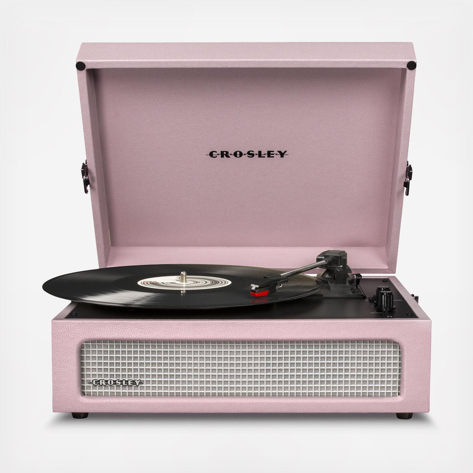 crosley player turntable with detachable speakers & bluetooth