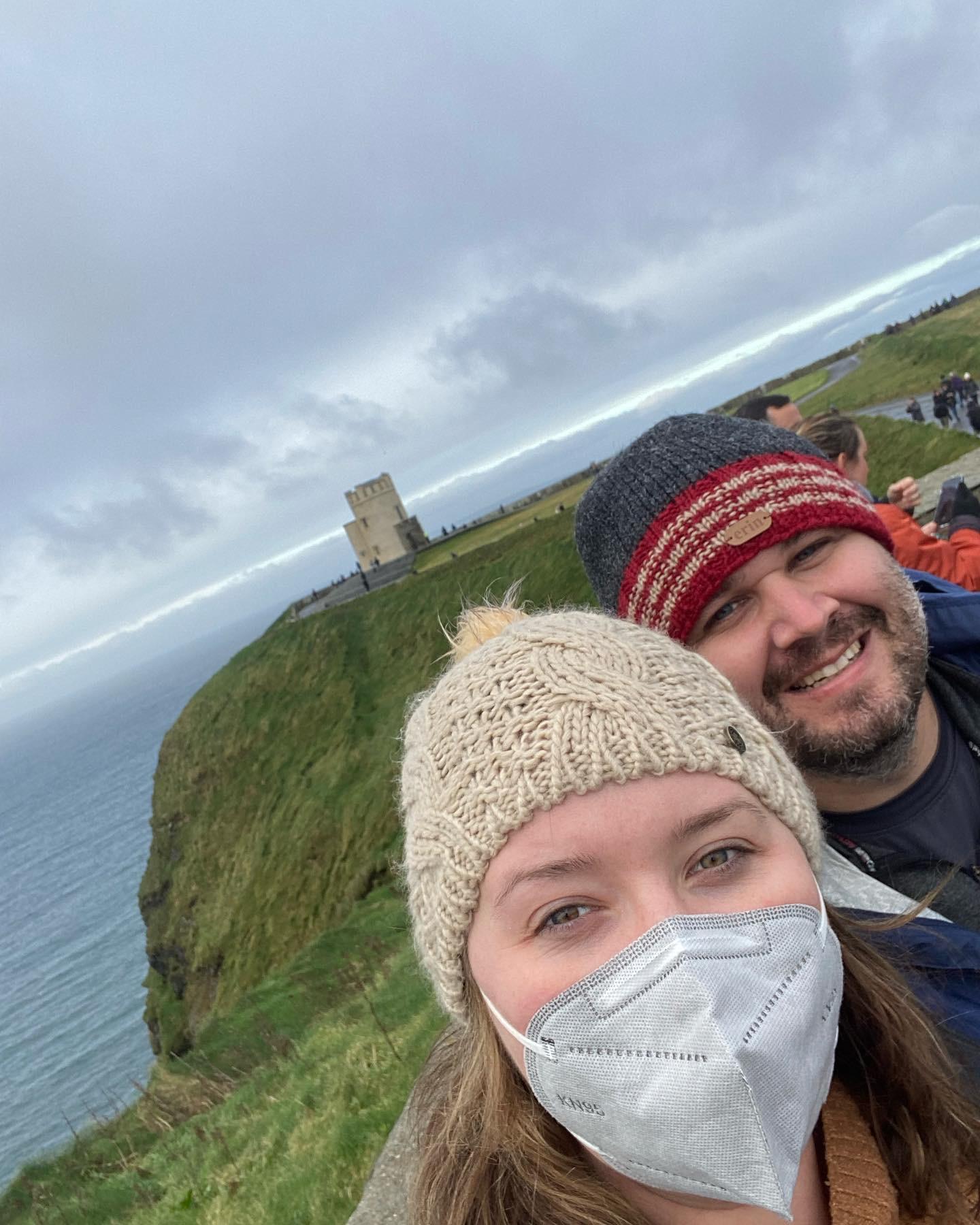 At the Cliffs of Mohr, November 2021.