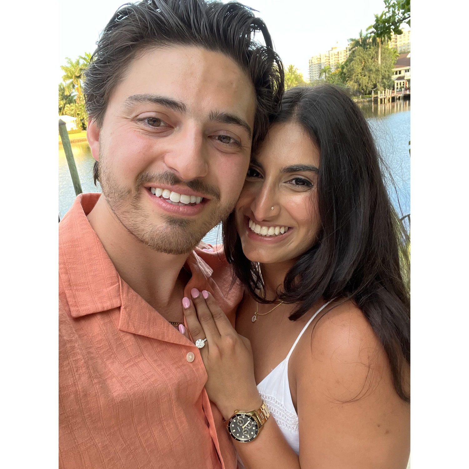 She said YES!