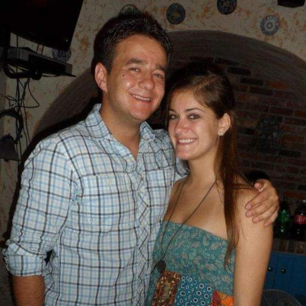 Hanging out at a friend's house in 2011
