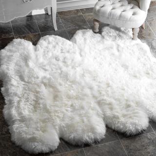 Handmade Octo Sheepskin Rug