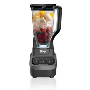 Ninja Professional Blender 1000W, Total Crushing Technology- Smoothies, Ice Crushing & Frozen Fruit, Full-Size Countertop Blender, 72-oz. Pitcher, Black & Grey, BL610