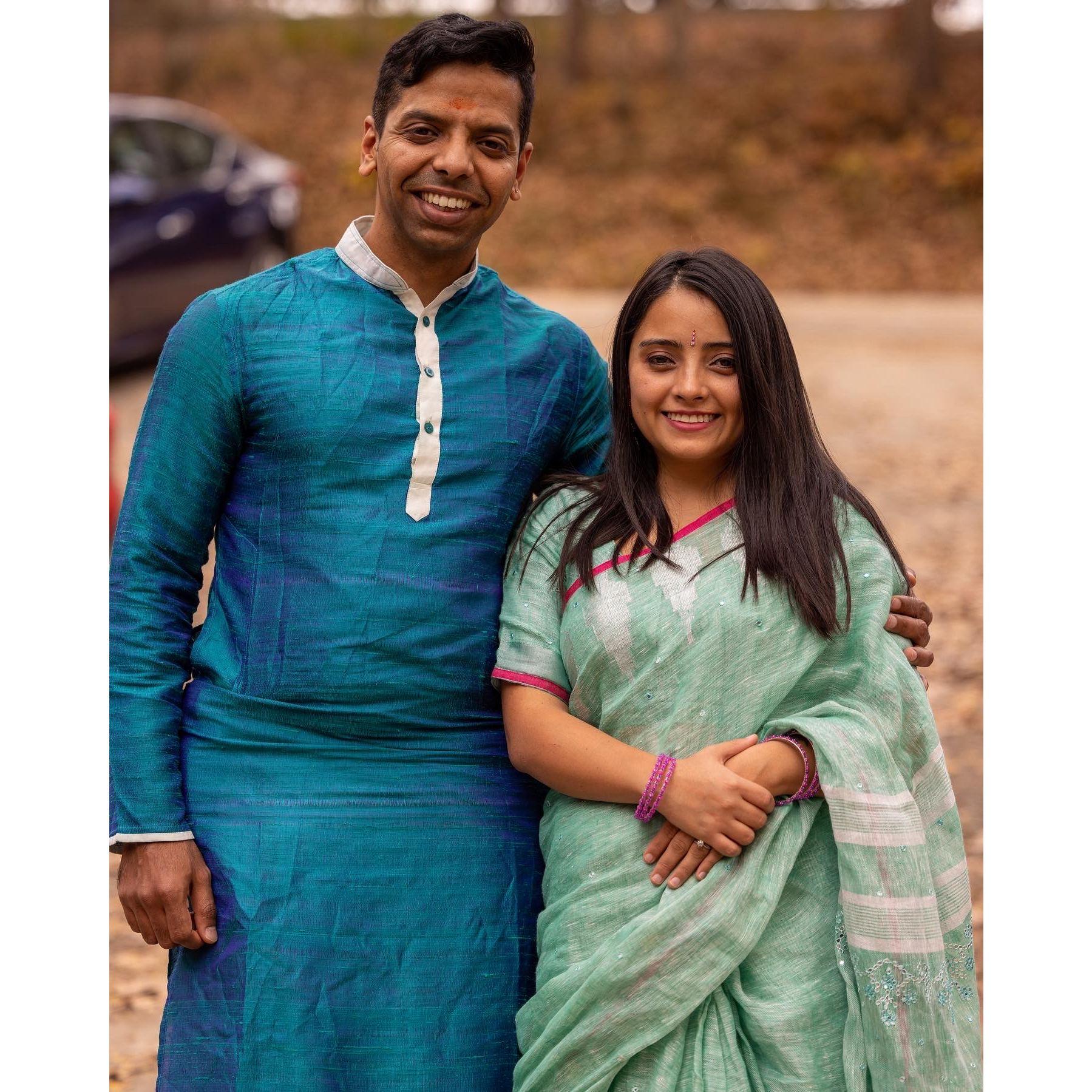 Natalia's first Indian wedding 