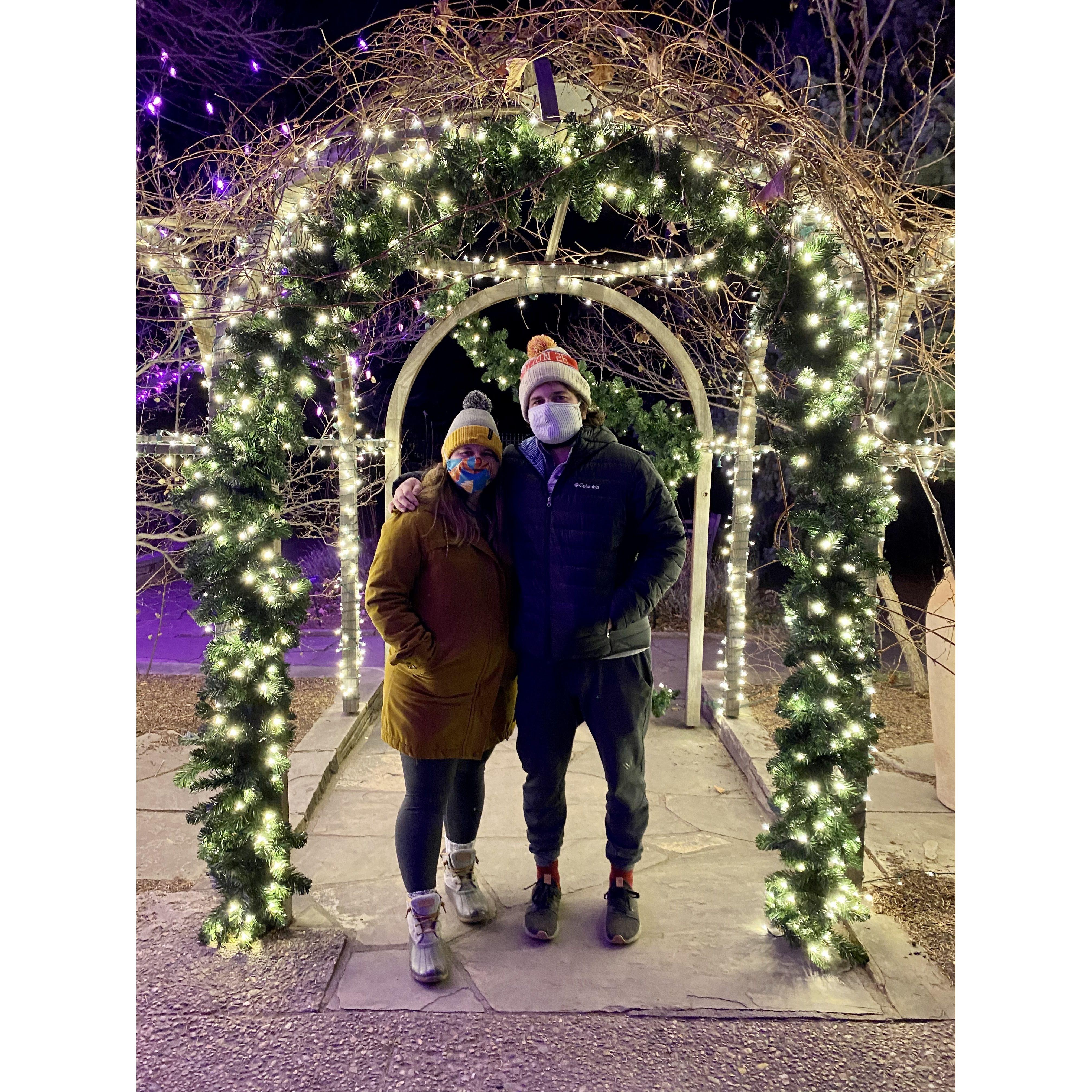 We love going to the Denver Botanic Gardens.