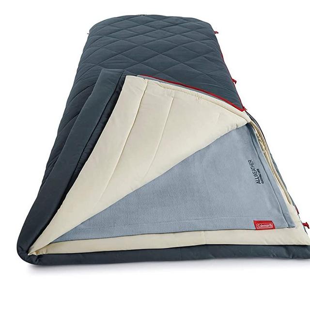 Coleman All-Weather Multi-Layer Sleeping Bag, Blue