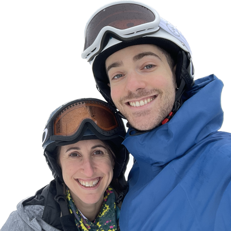 Our first ski trip together!