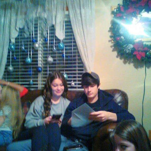 December 2015: Our first Christmas together!