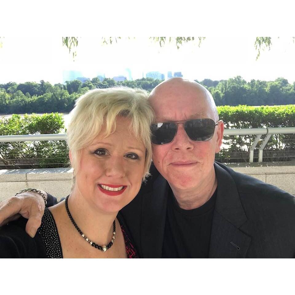Jennifer's graduation present- Box Seats for Hamilton at the Kennedy Center- June, 2018