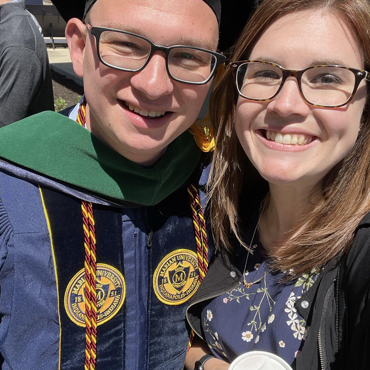 We are all incredibly proud of Brian's achievement in graduating from medical school! He graduated from Marion University in Indianapolis, IN.