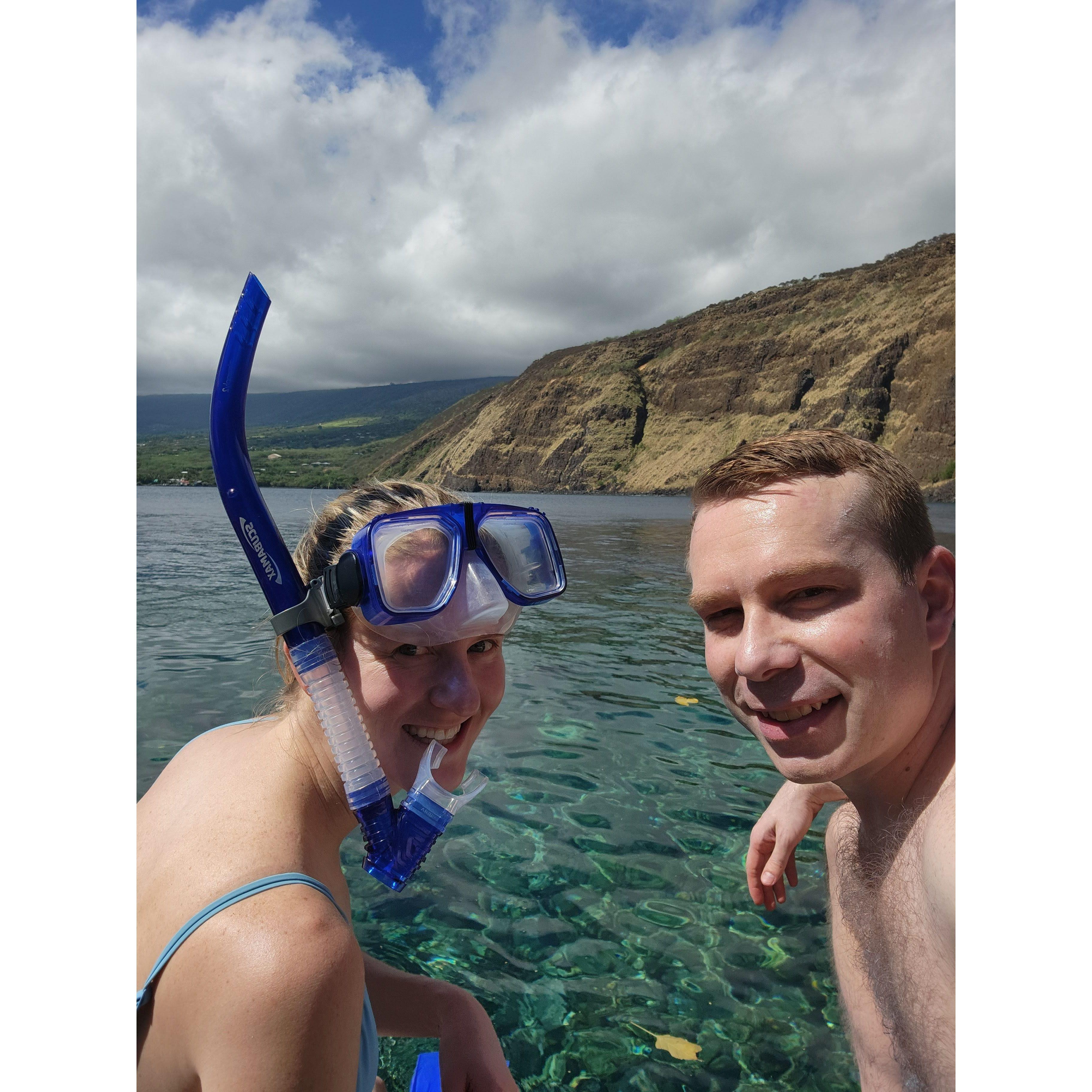 Snorkeling on the Big Island in Hawaii!