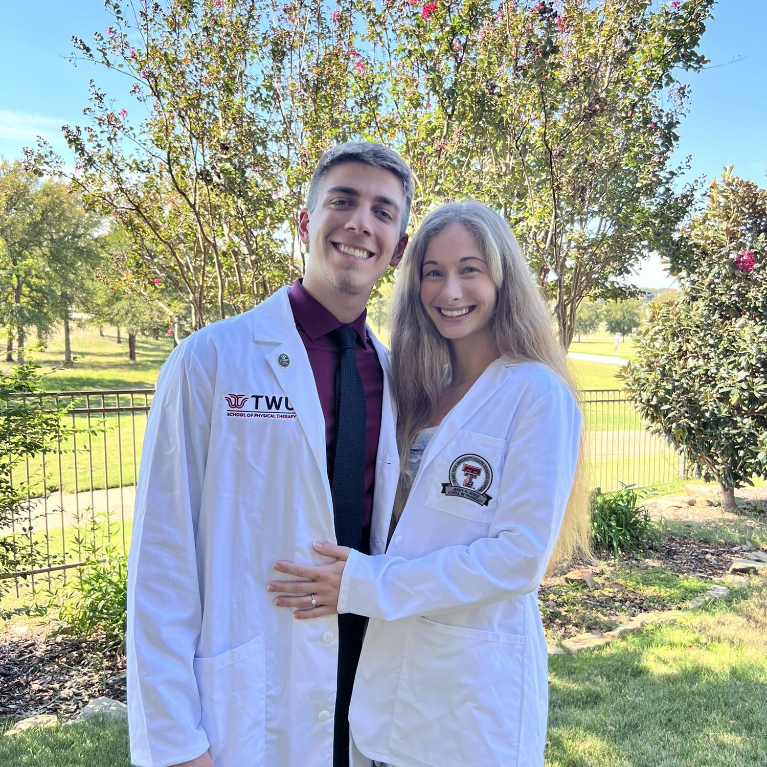 Future Dr. & Dr. Gscheidle! Chad is finishing up his doctorate of physical therapy (DPT) at Texas Women’s, and Alexis is getting her doctorate of pharmacy (PharmD) at Texas Tech!