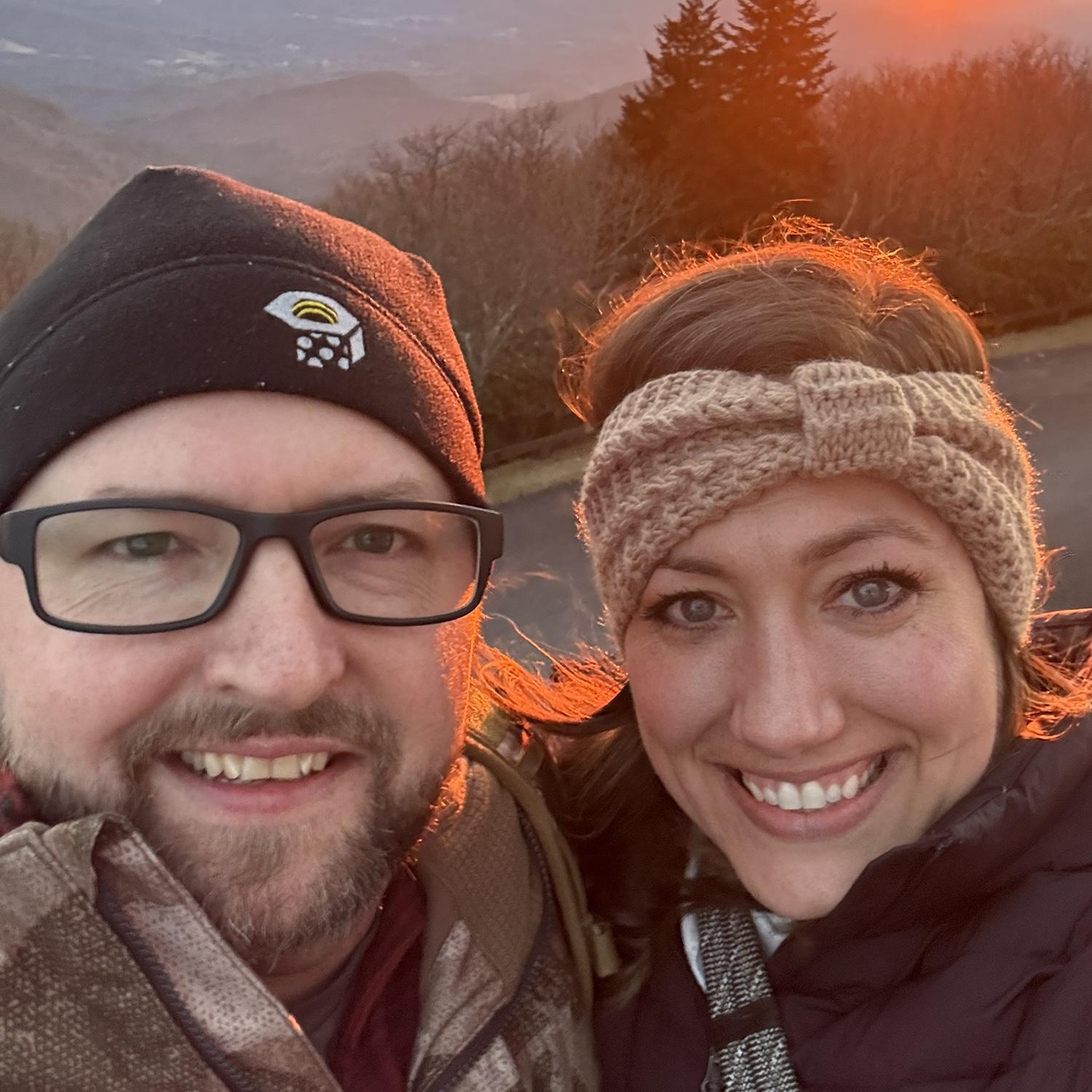 Sunset at Brasstown Bald