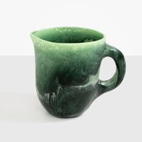 Large Rock Jug by Dinosaur Designs Moss