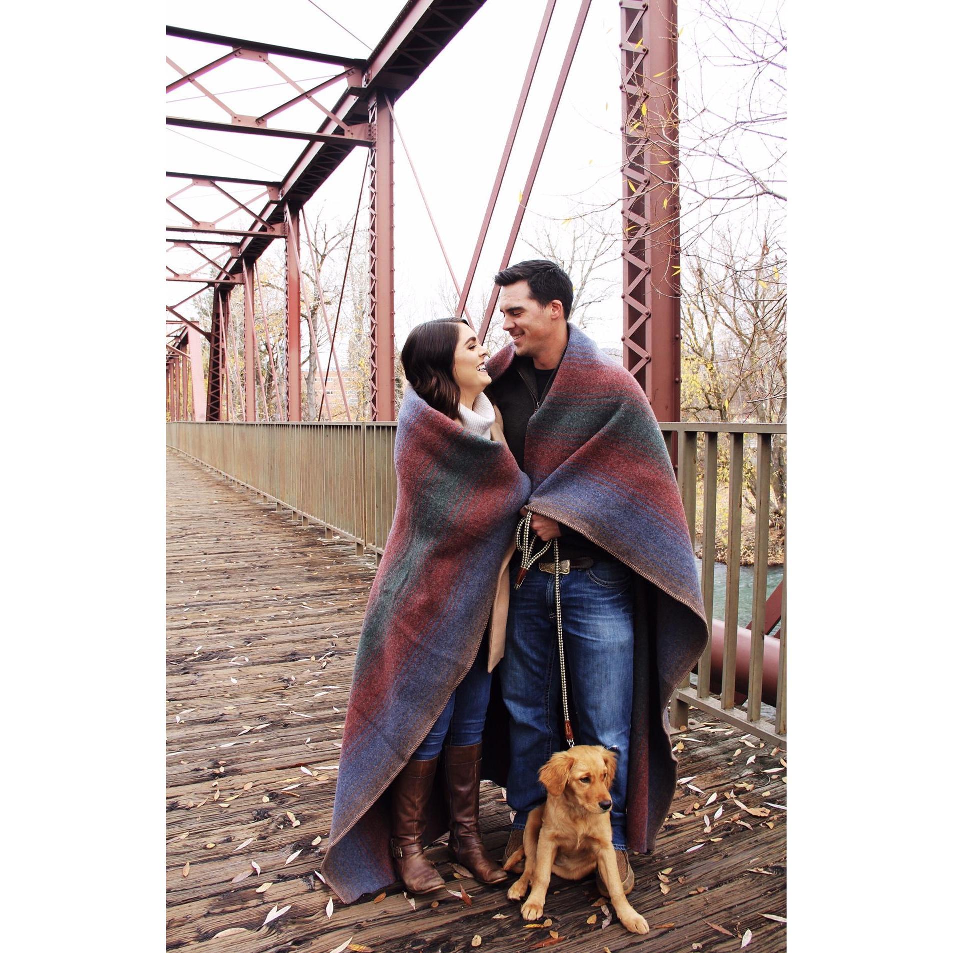 Family photos that turned into Engagement photos!