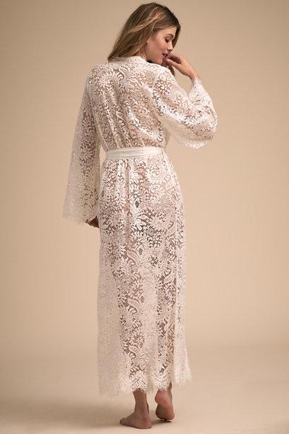 Bridal Robe - Anemone Maxi Robe
