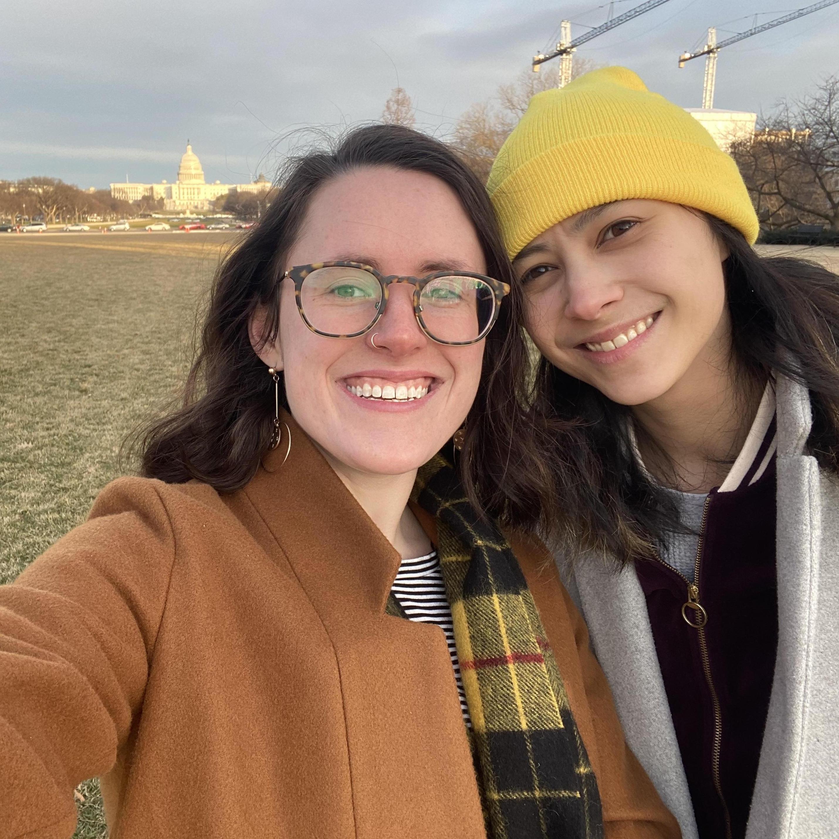 When we lived in DC, we spent our weekends exploring the landmarks and museums. The National Mall is one of our favorite places for people watching.