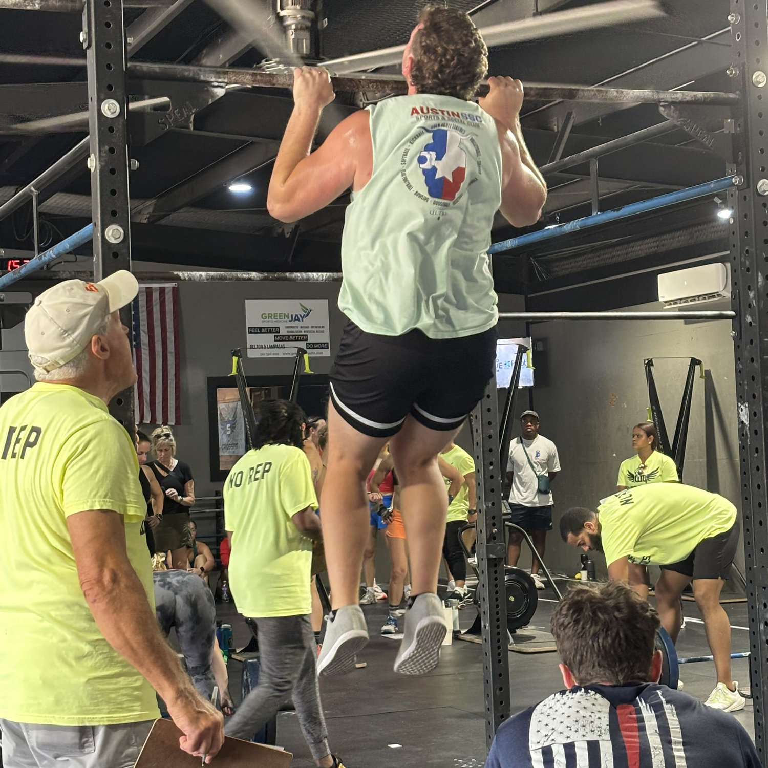 Cam's first Crossfit competition!