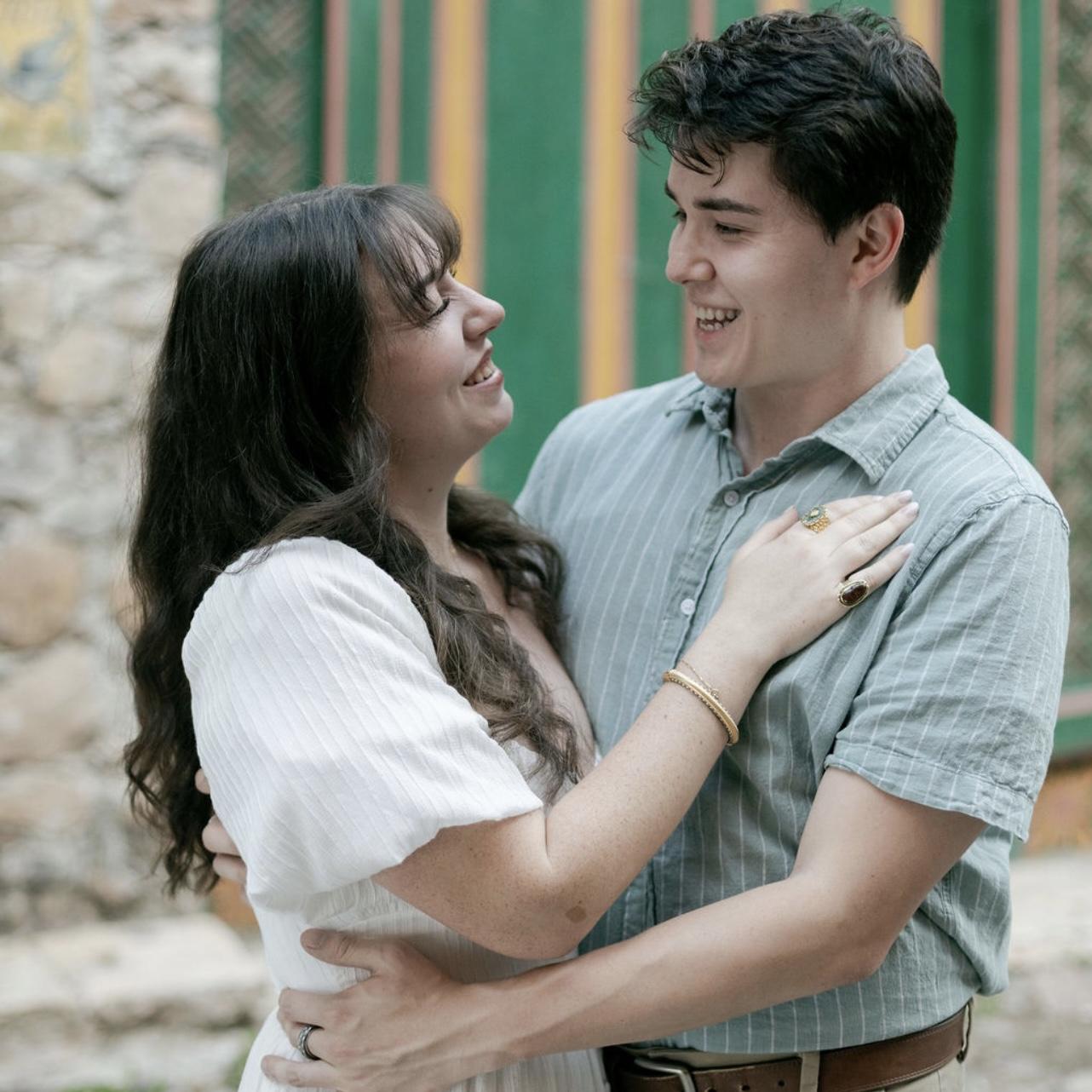 Little did she know a proposal was coming soon…